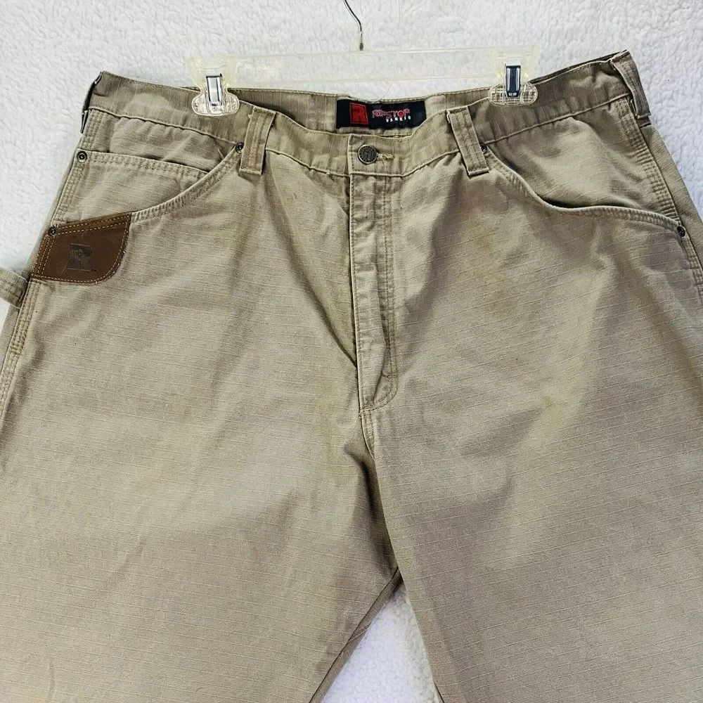 Wrangler 3W020BR Men's Size 40x30 Riggs Workwear Ripstop  Pants Canvas Carpenter